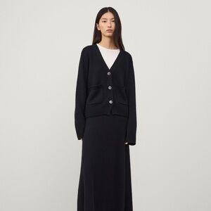 LISA YANG The Danni Cardigan | Cashmere | Black | Size S